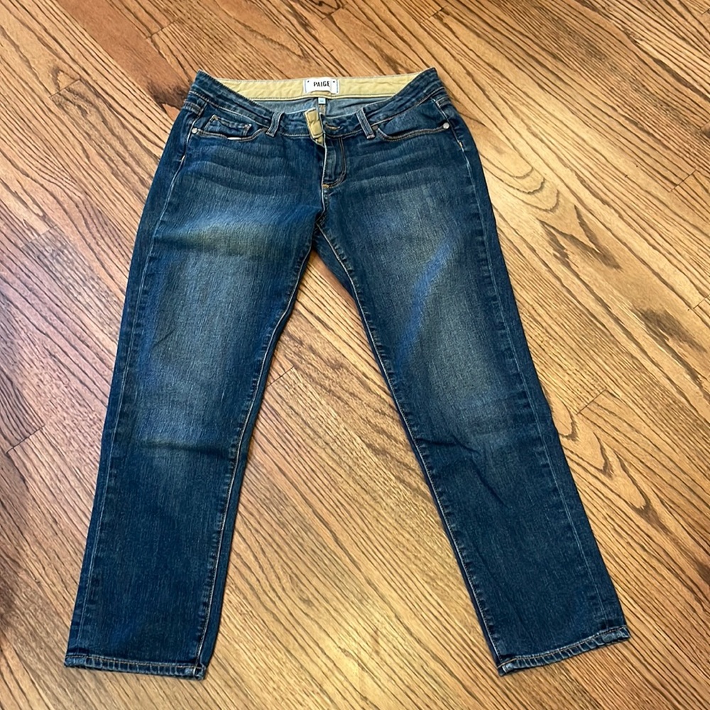Paige denim cropped jeans. Size 26